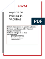 Práctica 14. Vacunas