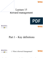 Lecture 15 - Reward Management (Part 1)