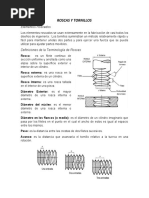 Elementos Roscados | PDF | Pulgada | Tornillo