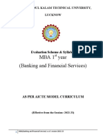 MBA - 1st - Yr - Banking & Financial Services - 2022 - 23 - Final