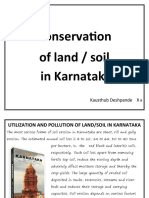 Conservation of land in Karnataka