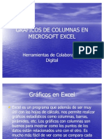 GRÁFICOS DE COLUMNAS EN  MICROSOFT EXCEL