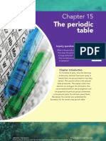 Chapter 15 - The Periodic System