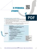 CH 1 - Variations in Psychological Attributes