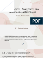 Psicotrópicos, Analgésicos Não Narcóticos e Antitérmicos: Karina, Atuanes, Carla