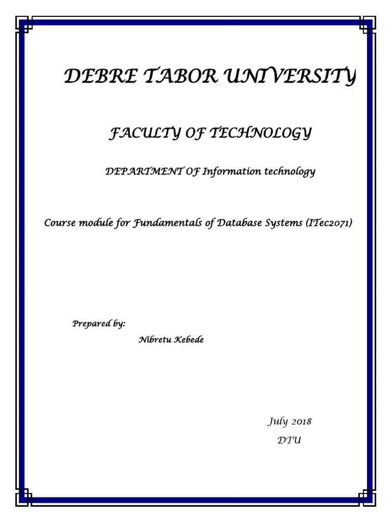 Db module final pdf databases conceptual model