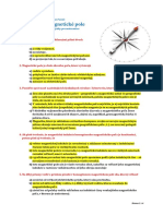 Stacionárne Magnetické Pole (Vedomostný Test) S Výsledkami