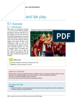 Topic 6 - Participation, Teamwork and Fairplay
