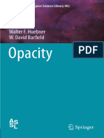 [Astrophysics and Space Science Library №402] Walter F. Huebner, W. David Barfield (auth.) - Opacity (2014, Springer)