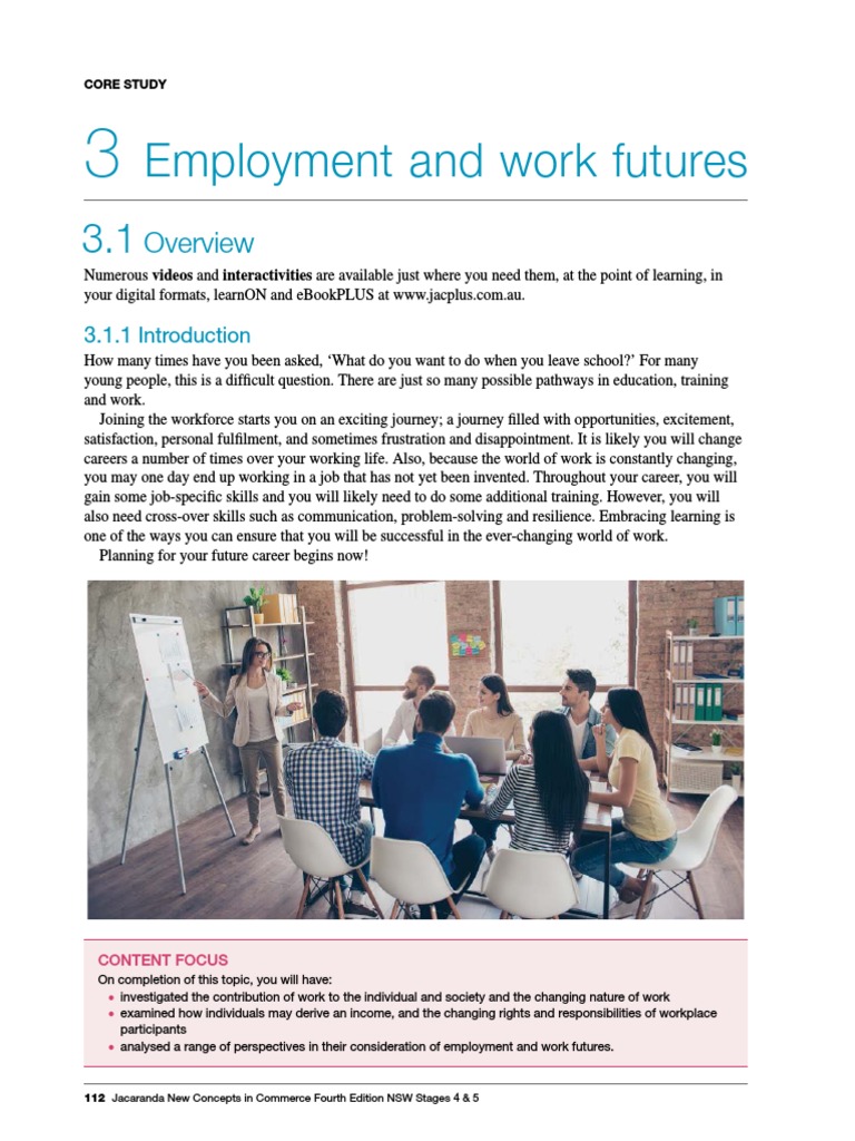 Topic 3 - Employment and Work Futures | PDF | Cost Of Living | Employment