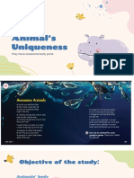 Unit 7 - Animals' Uniqeness