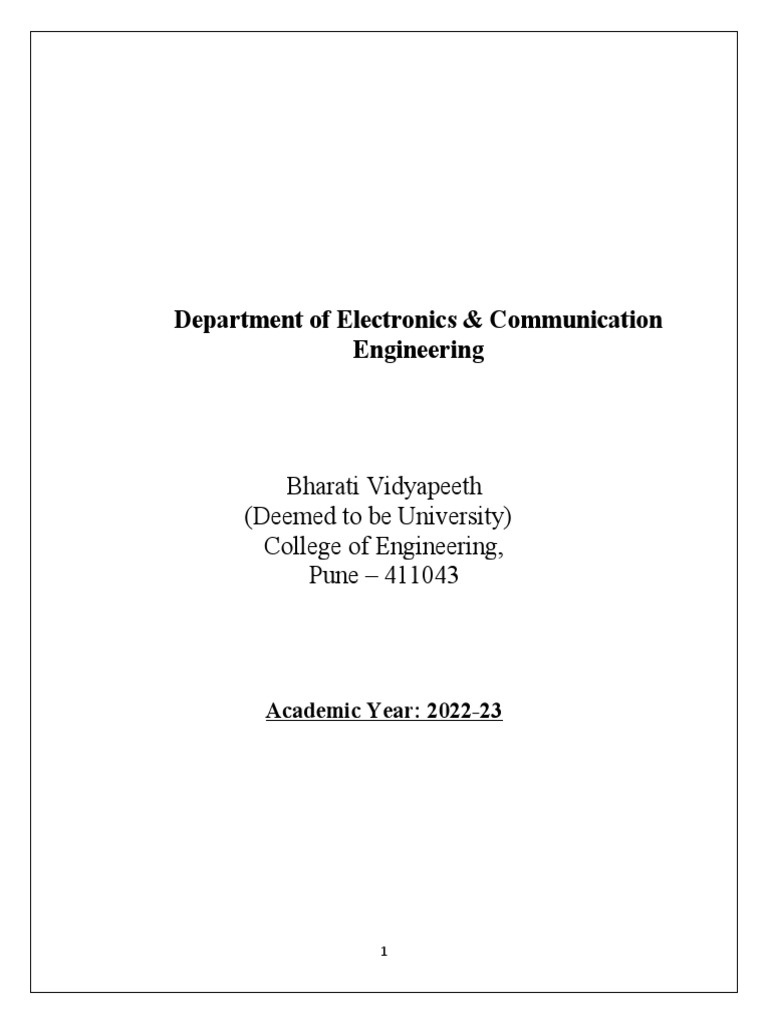 PBL Project Report TST Final2 | PDF | Matlab | Electrical Engineering