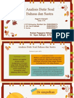 REVISI Kel 4-Analisis Butir Soal Bahasa Dan Sastra