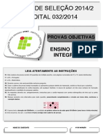 E.m.integrado Edital 032 - 2014 2