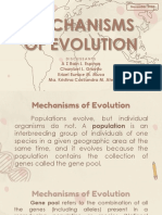 Final - Mechanisms of Evolution