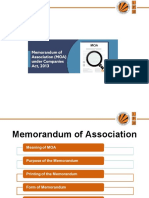 Memorandum of Association Essentials