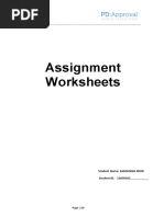 Assignment Book