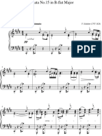 Schubert - Piano Sonata in BB - II