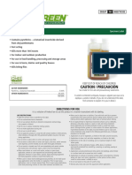 EverGreen Pro Pyrethrum Concentrate Specimen Label