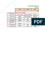 Jadwal Pelajaran Kelas Ii 2022-2023