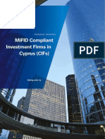 Mifid Compliant Investment Firms in Cyprus Cifs