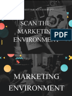 Scan The Marketing Environment