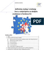 Vodiczadefinicijumalogisrednjegpoduzetnistvaunatjecajimazadodjelusredstavaizfondovaeuhgkanaliza 0120144457 B 5747 Dec 0 A 7