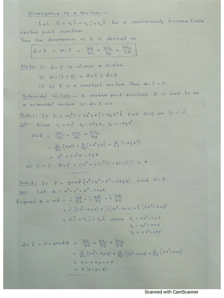 vector-calculus-divergence-and-curl-pdf