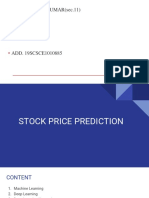 Stock Price Prediction
