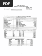 Tally Question Paper