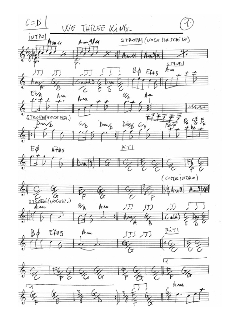 We Three King Pag 2 | PDF
