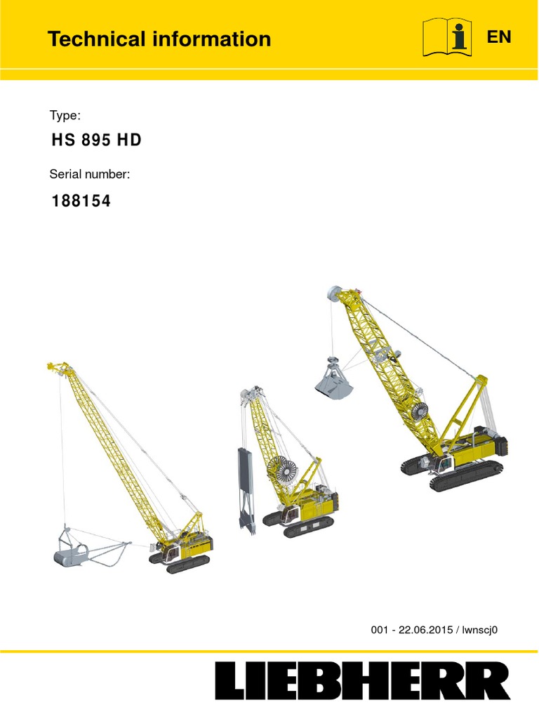オーダーNo.058 Liebherr hdd869 188154 - TI - 001 - EN | PDF | Visualization