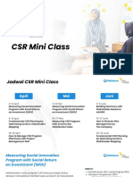 Mini Class Schedule