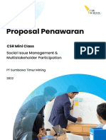 Proposal Mini Class PT Sumbawa Timur Mining