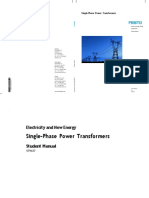 Single-Phase Power Transformers