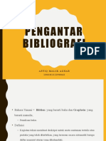 Bibliografi Affiq Malik - PPTX