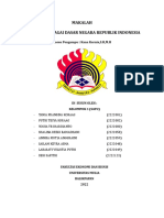 Tugas Kelompok 1 (Pancasila Sebagai Dasar Negara Republik Indonesia)
