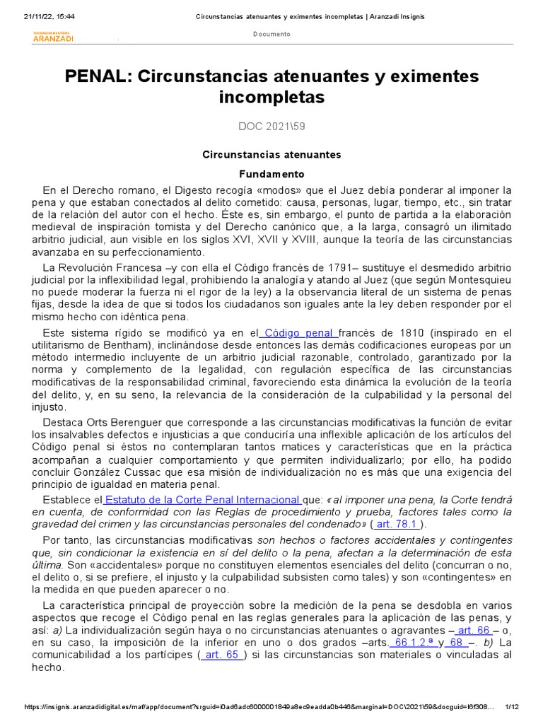 Circunstancias Eximentes De La Responsabilidad Penal – NUDNWB