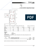 Data center single sheet lighting design