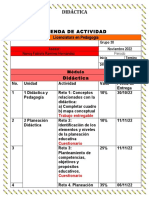 Agenda de Actividad - Didáctica - 38