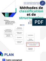 Méthodes de Classification Et de Structuration