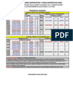 Programa Horario