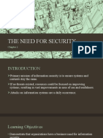 Chapter 2 - The Need For Security