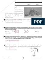 Matemáticas 4º Primaria Mas Savia Examen Unidad 2