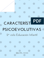 CARACTERÍSTICAS PSICOEVOLUTIVAS (@profe - Mireia)