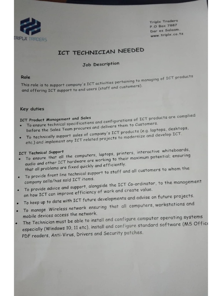 Job Opportunity | PDF