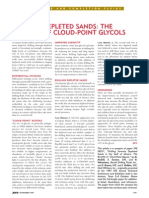 Cloud Point Glycols - Depleted Sands