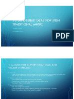10 Impossible Ideas for Irish Traditional Music
