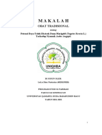 MAKALAH Potensi Daya Tolak Esktrak Daun Marigold