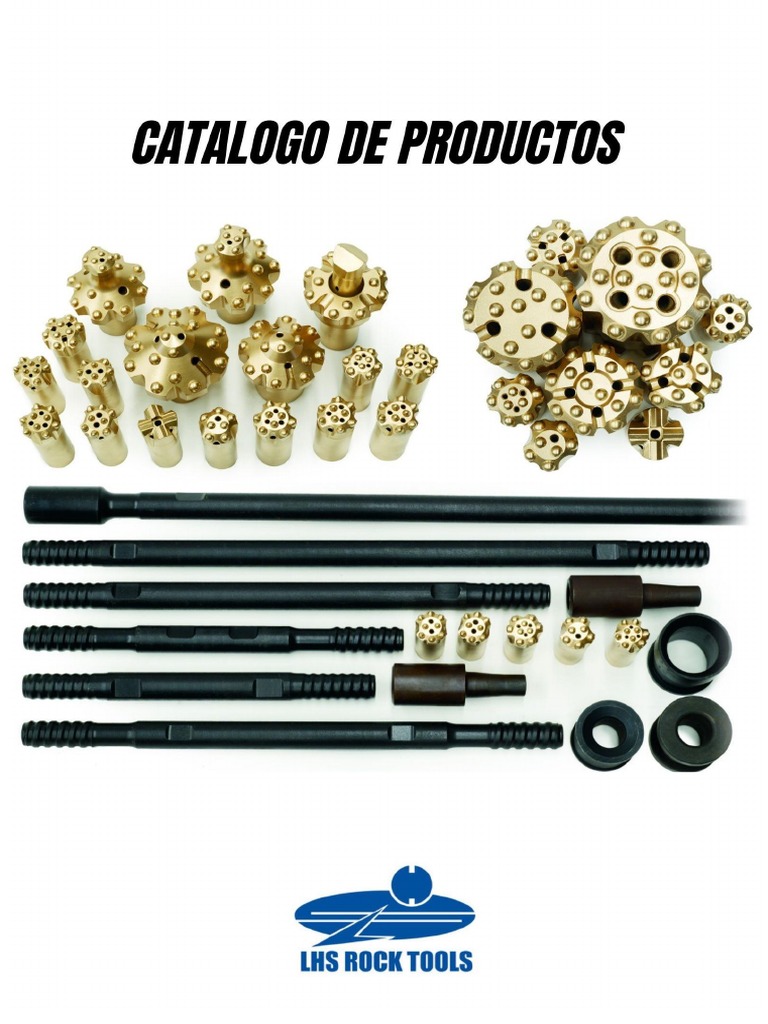 Catalogo Lhs Rock Tools PDF Materiales de construcción Sectores